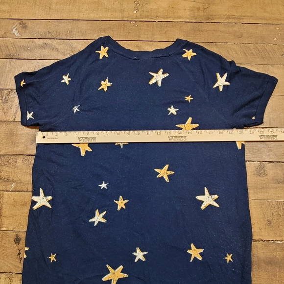 Secret treasures star night shirt with pockets - Picture 2 of 6